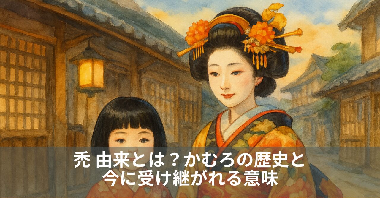 禿 由来とは？かむろの歴史と今に受け継がれる意味
